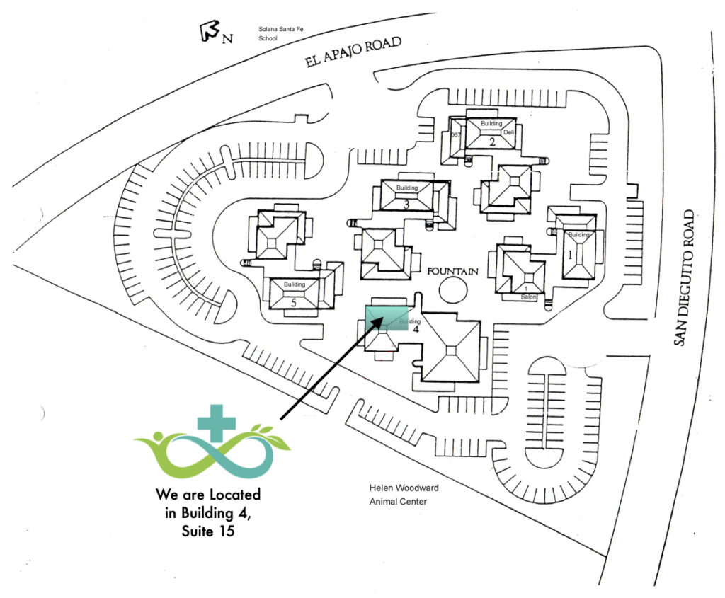 Naturopathic RX location in Rancho Santa Fe on map